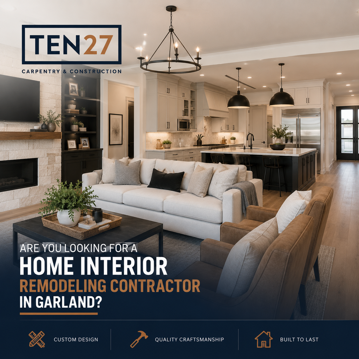 Are You Looking for a Home Interior Remodeling Contractor in Garland?